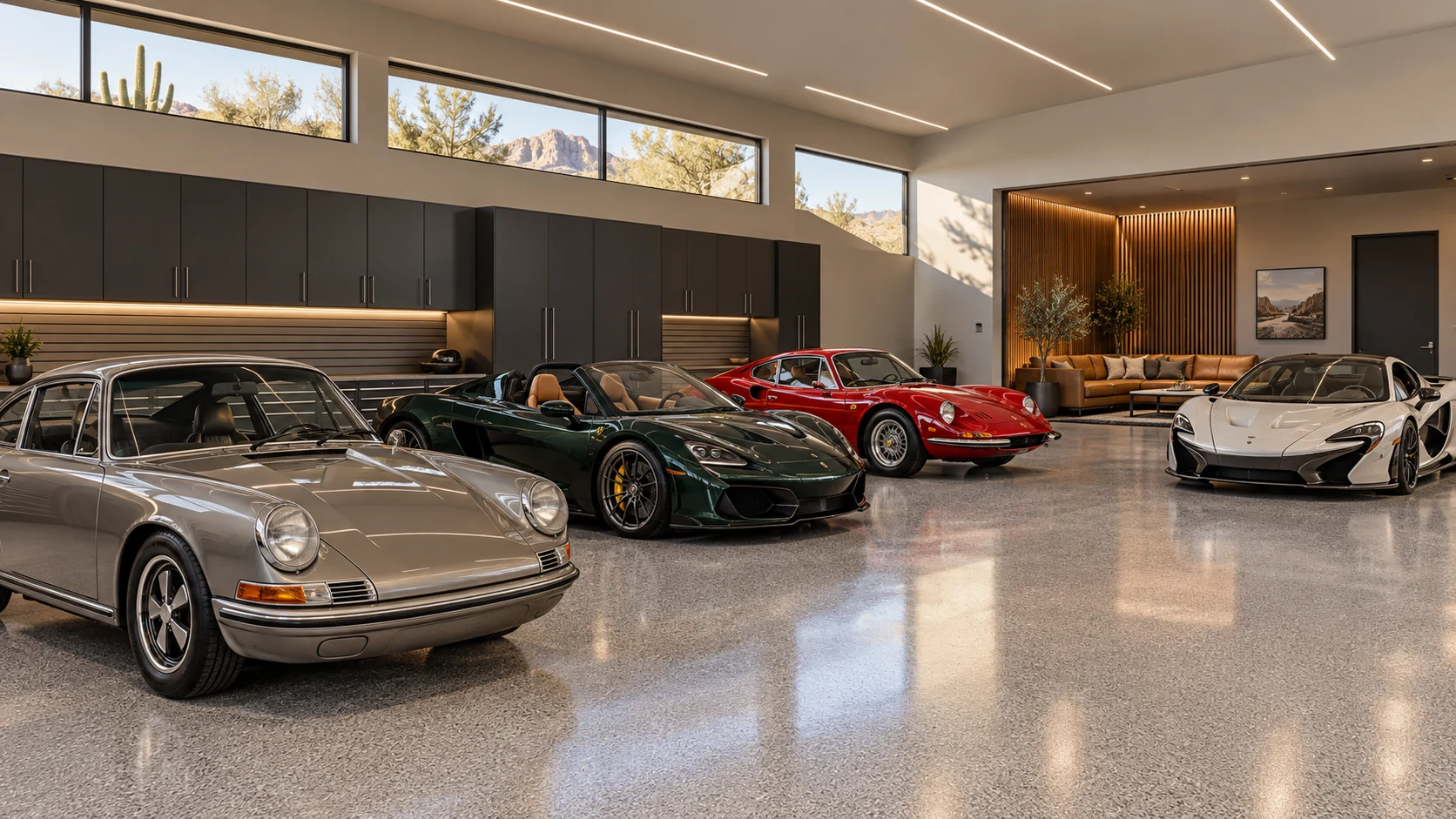 Luxury 4-car garages architectural inspiration