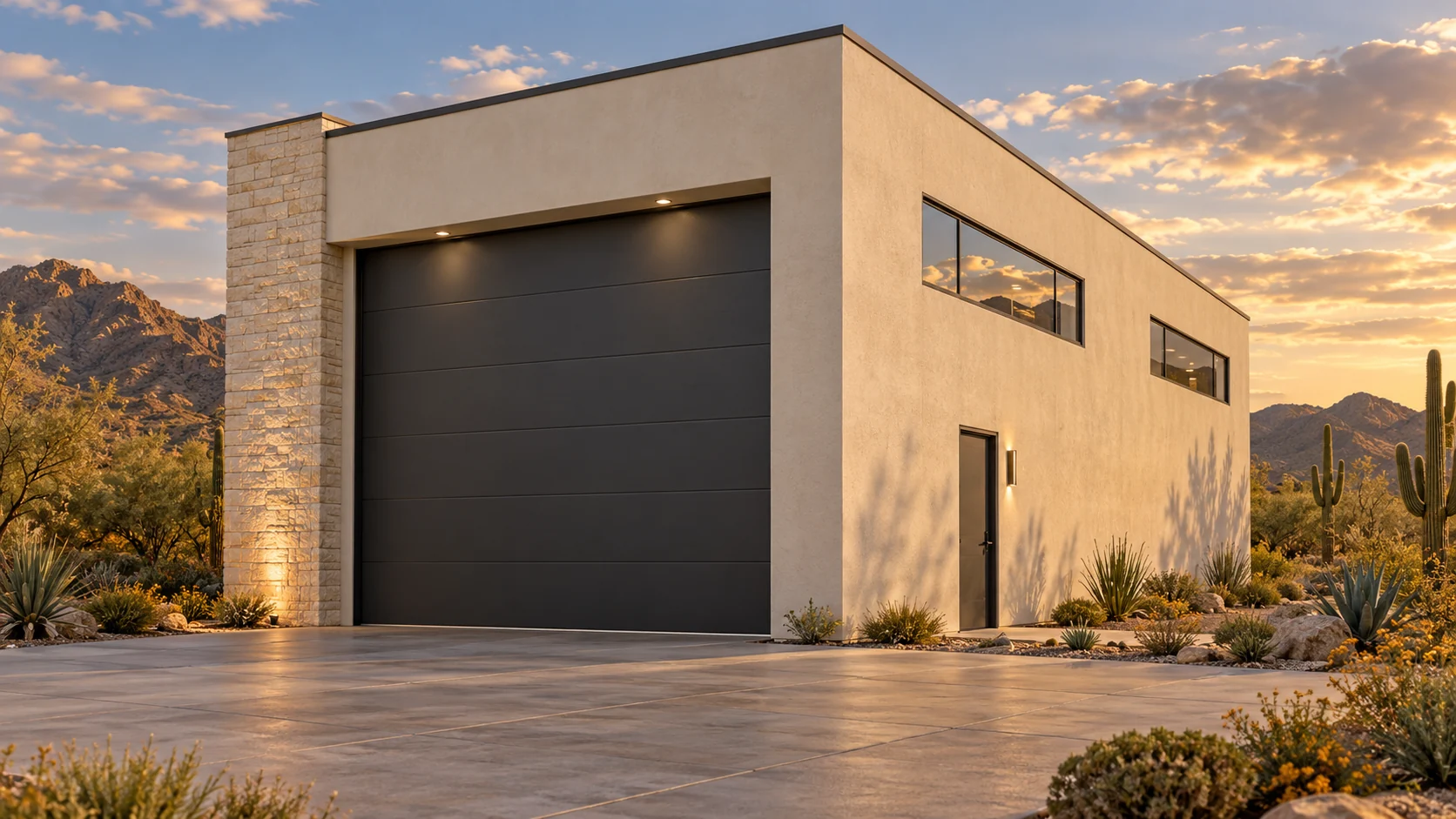 Open Road — exterior hero architectural concept
