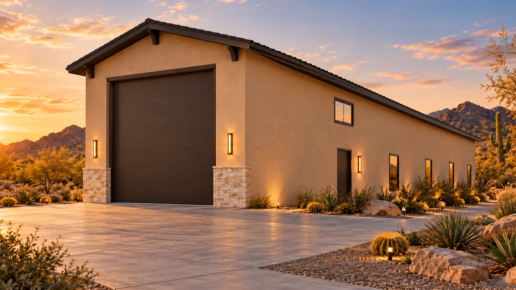Overlook — exterior hero architectural concept