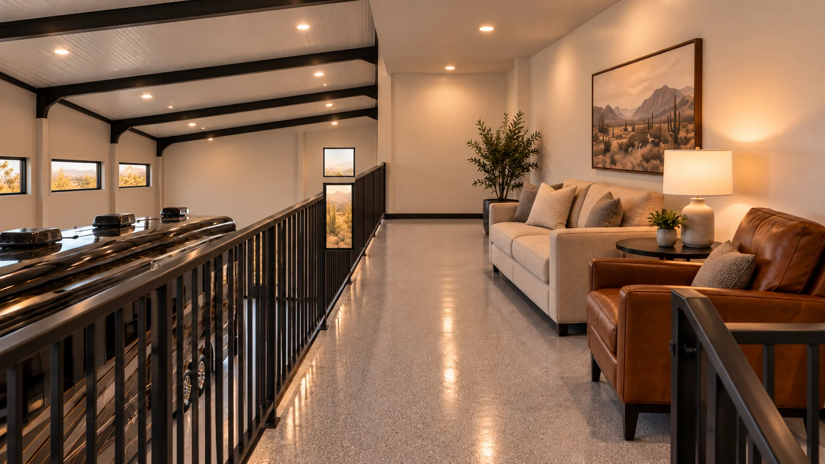 Overlook — loft interior architectural concept