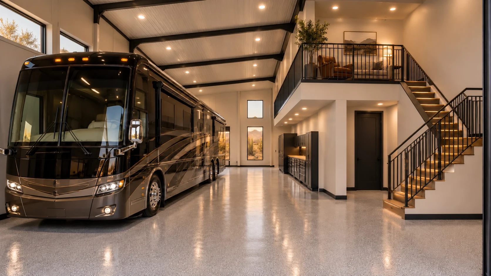 Overlook — main interior architectural concept