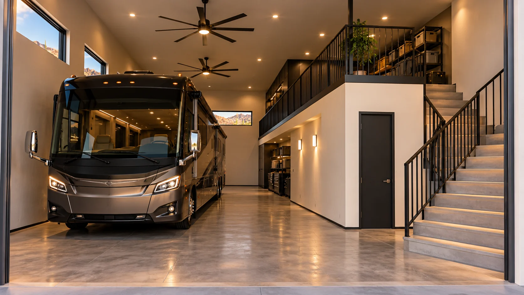 Skyline — main interior architectural concept