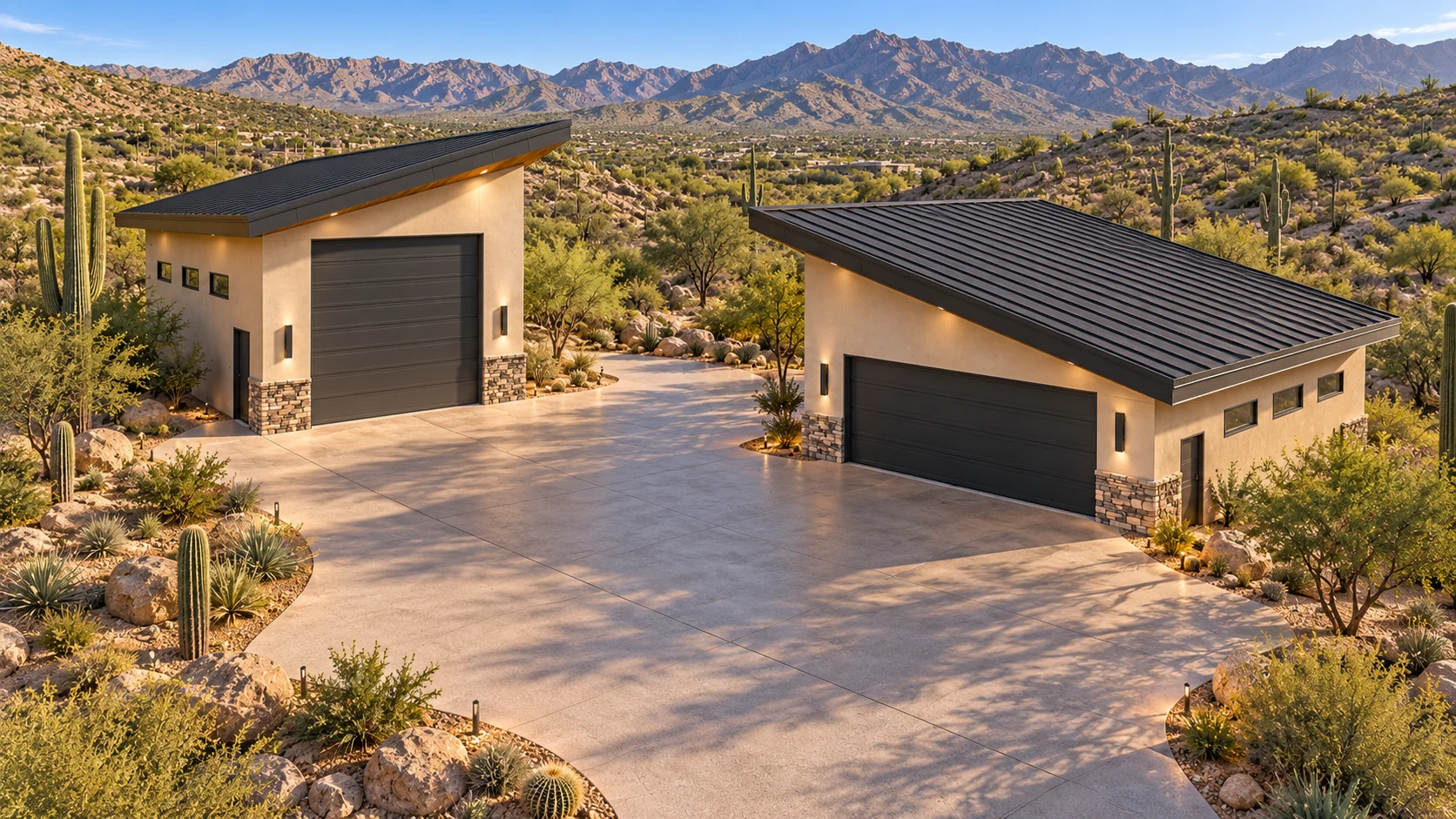Switchback — aerial exterior architectural concept