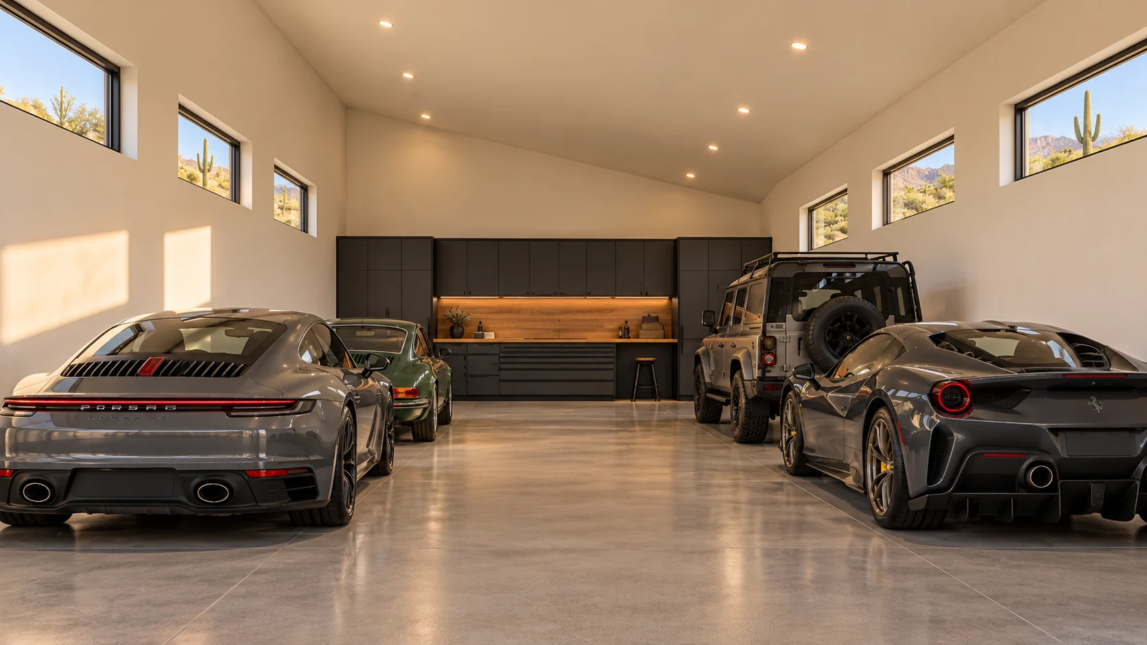 Switchback — main interior architectural concept