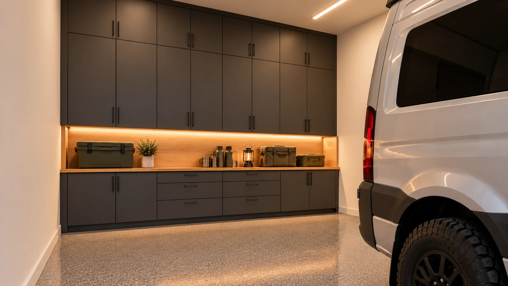 Trailhead — feature interior architectural concept