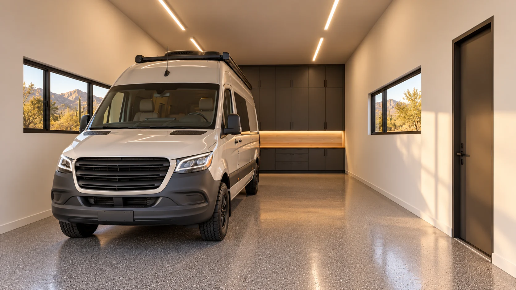 Trailhead — main interior architectural concept