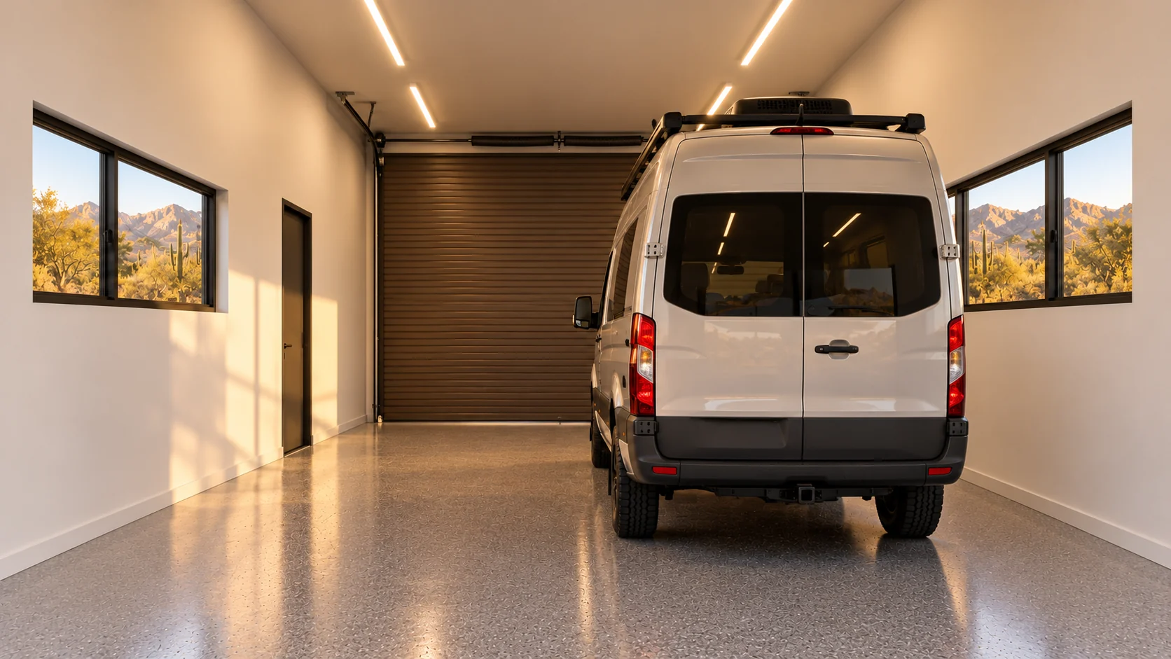 Trailhead — reverse interior architectural concept