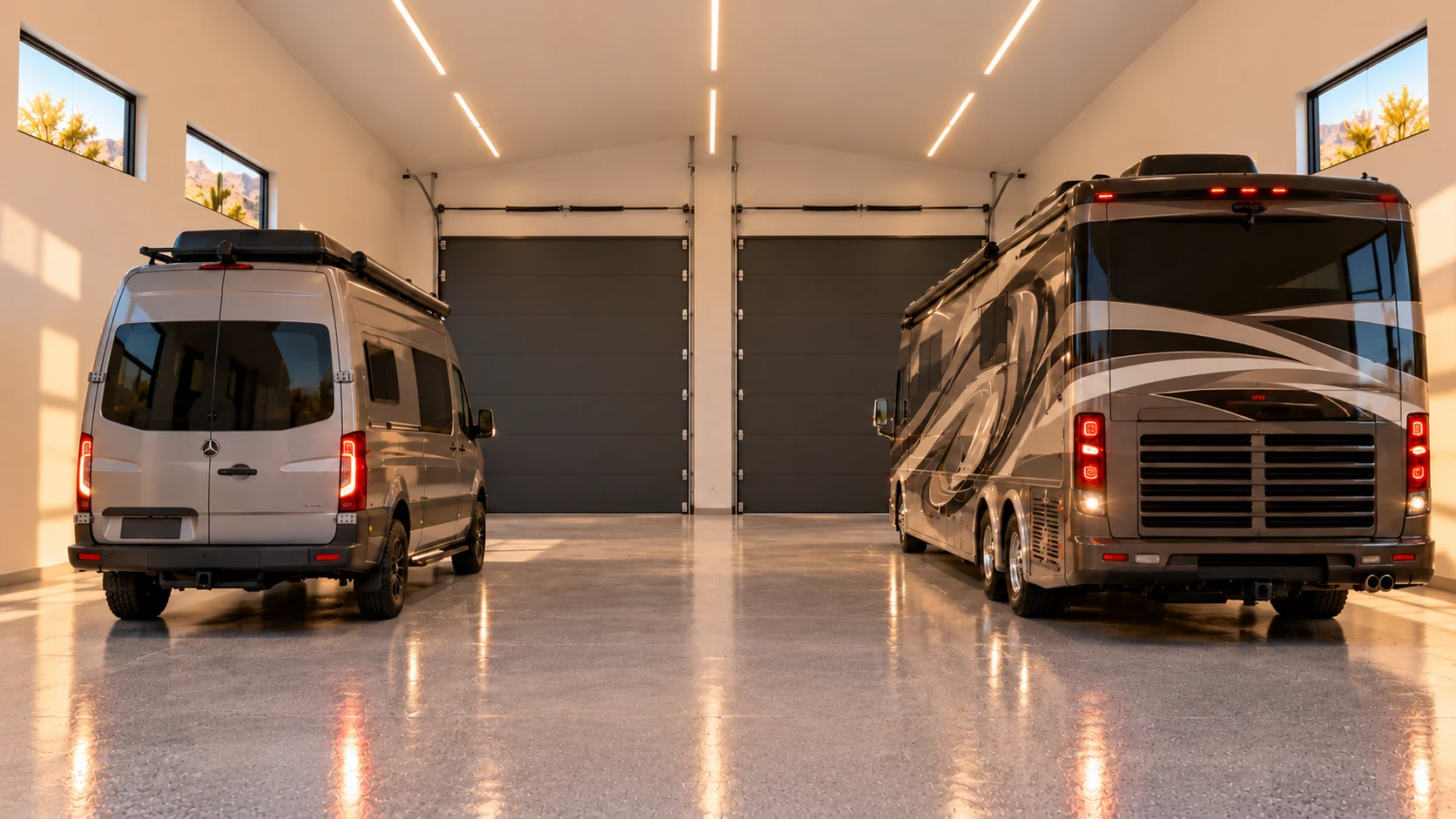 Twin Trails — reverse interior architectural concept