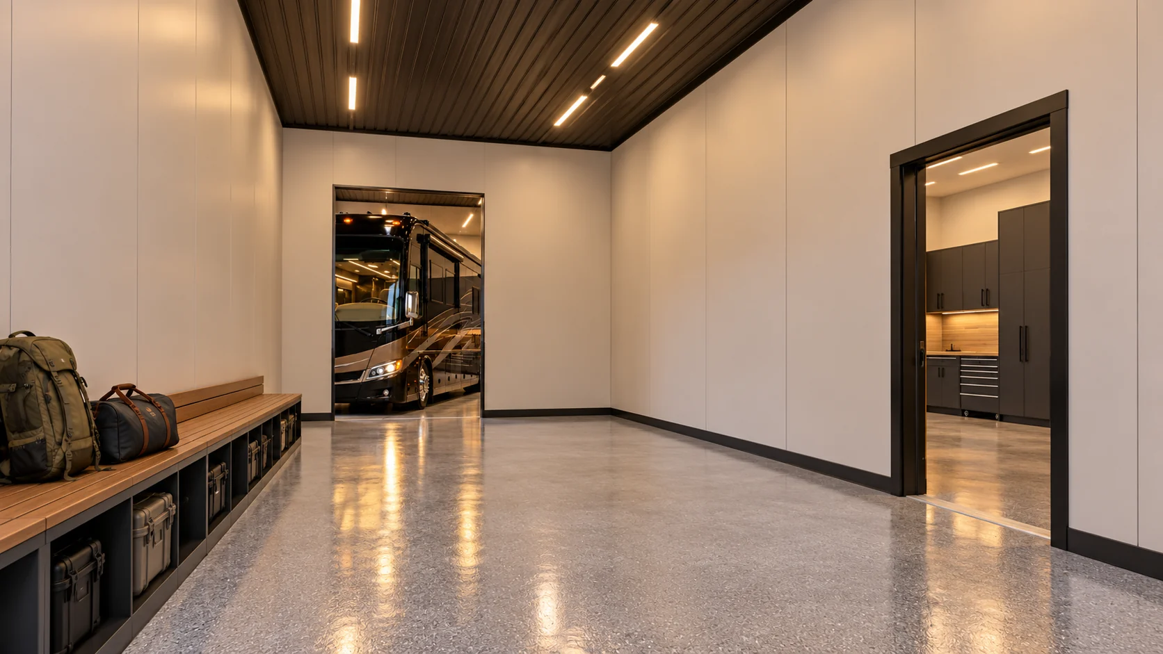 Voyager — gear room architectural concept