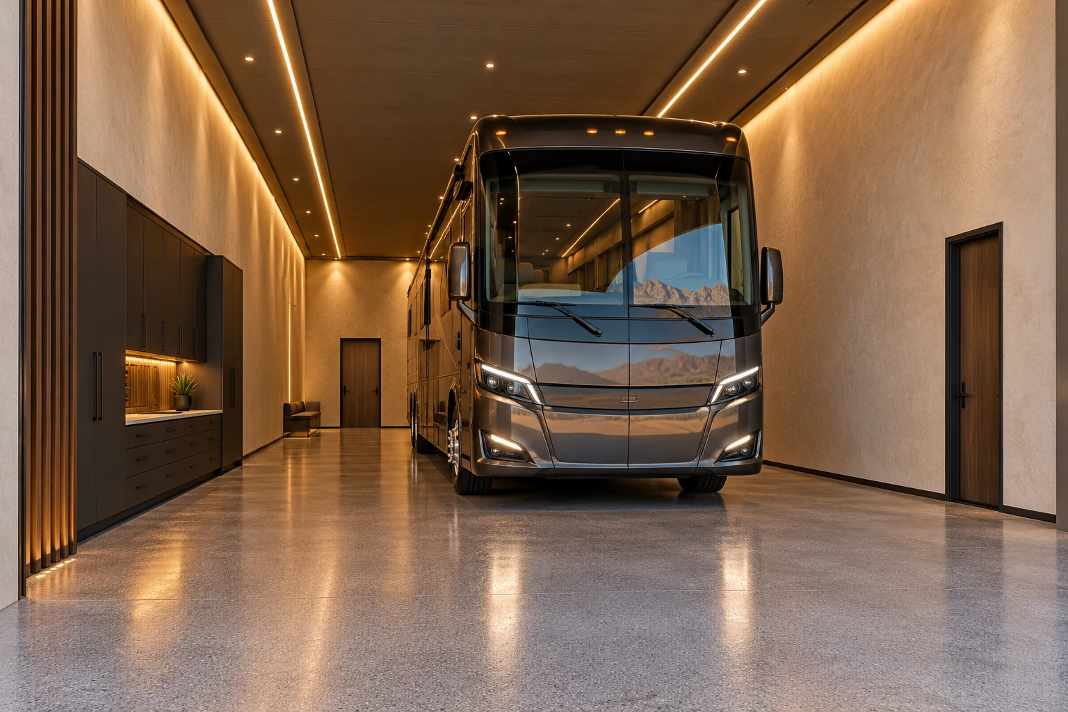 After Hours concept — garage interior