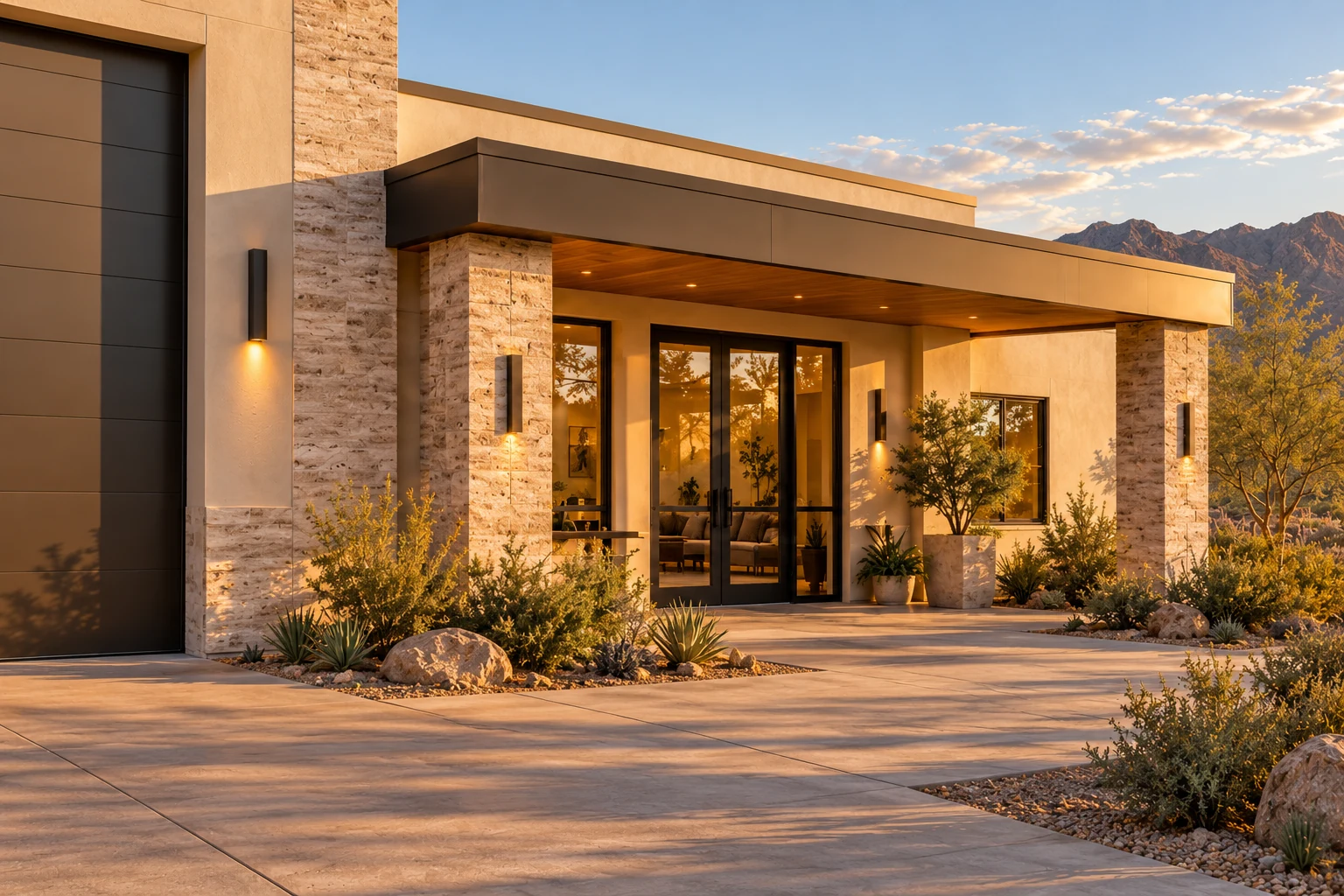 Clubhouse concept — entry detail