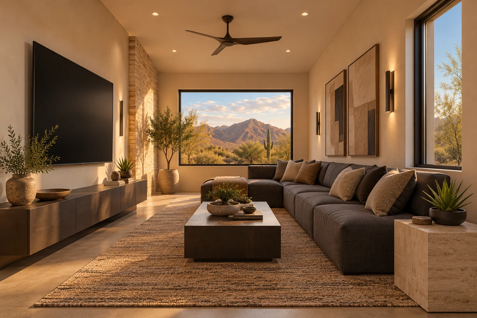 Clubhouse concept — feature interior