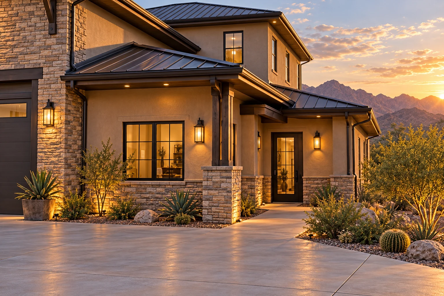 Horizon House concept — entry detail