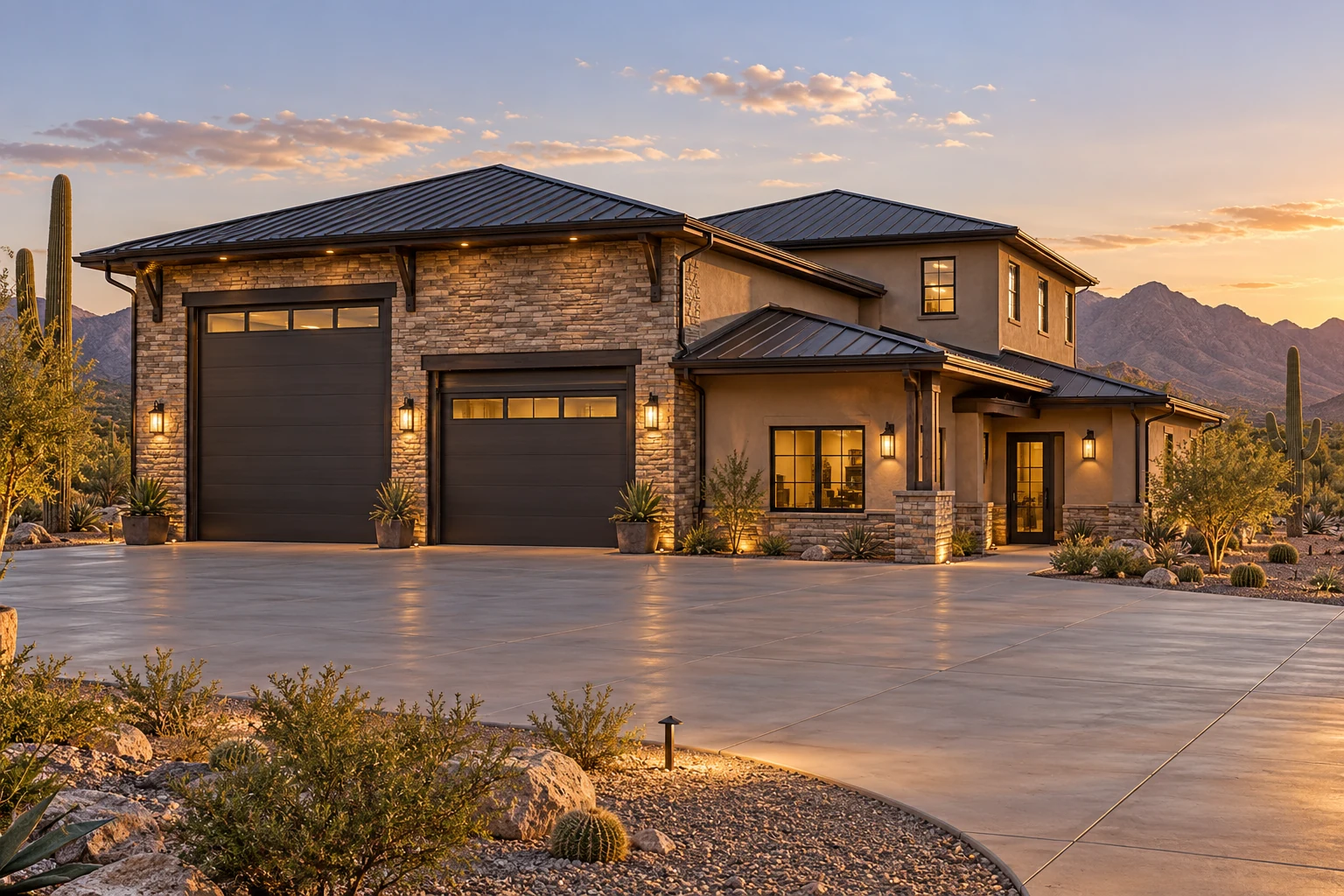Horizon House concept — exterior arrival