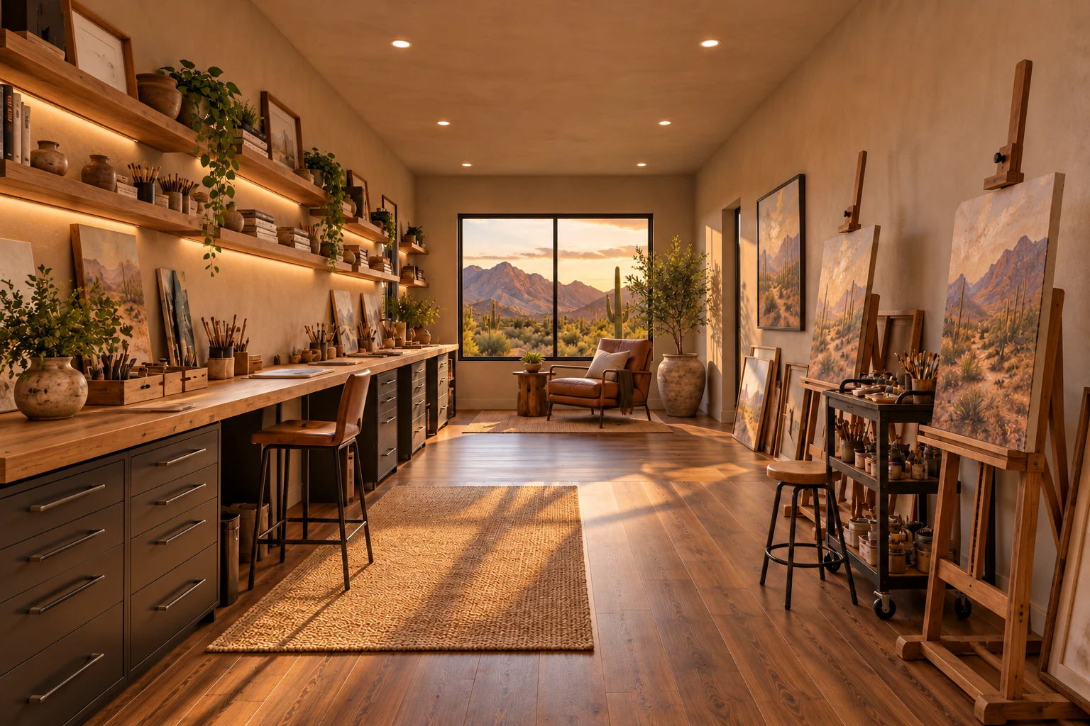 Horizon House concept — feature interior