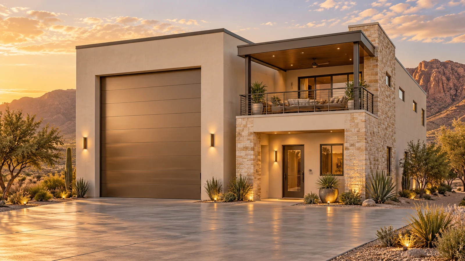 Sunset Deck concept — exterior arrival