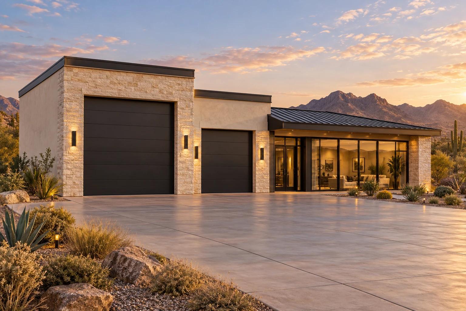 The Paddock concept — exterior arrival