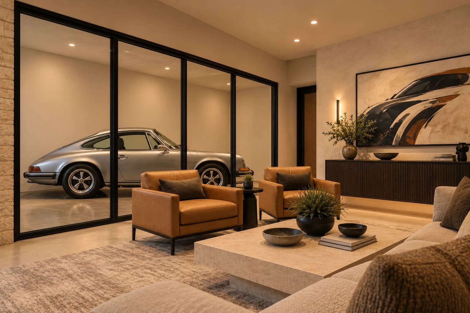 The Paddock concept — feature interior