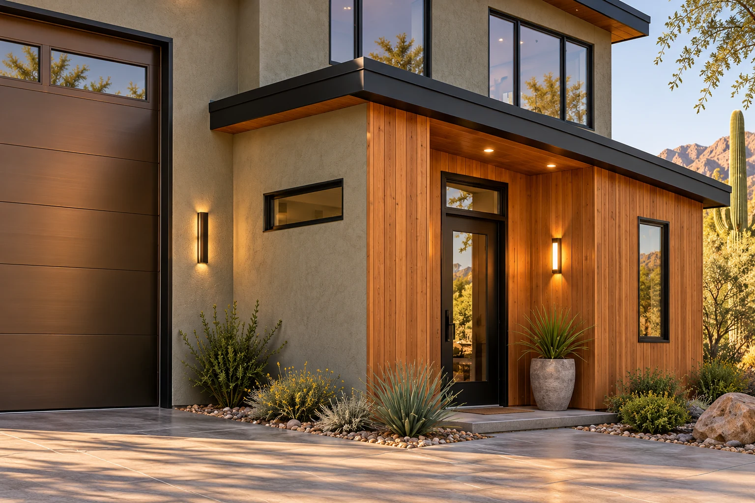 Trail Loft concept — entry detail