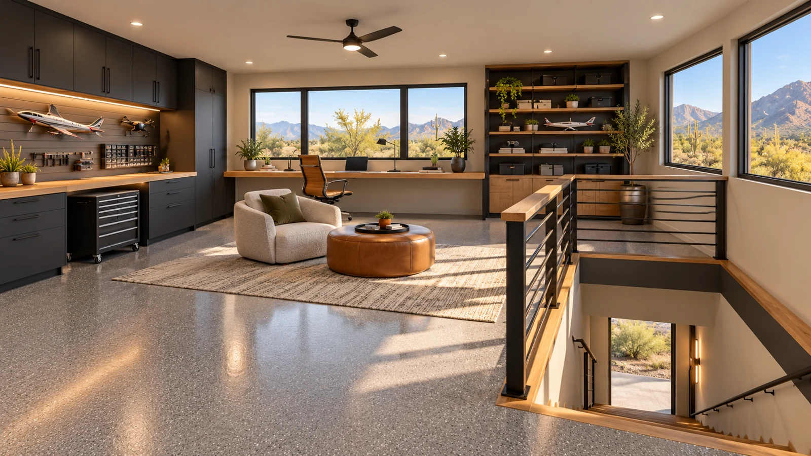 Trail Loft concept — feature interior