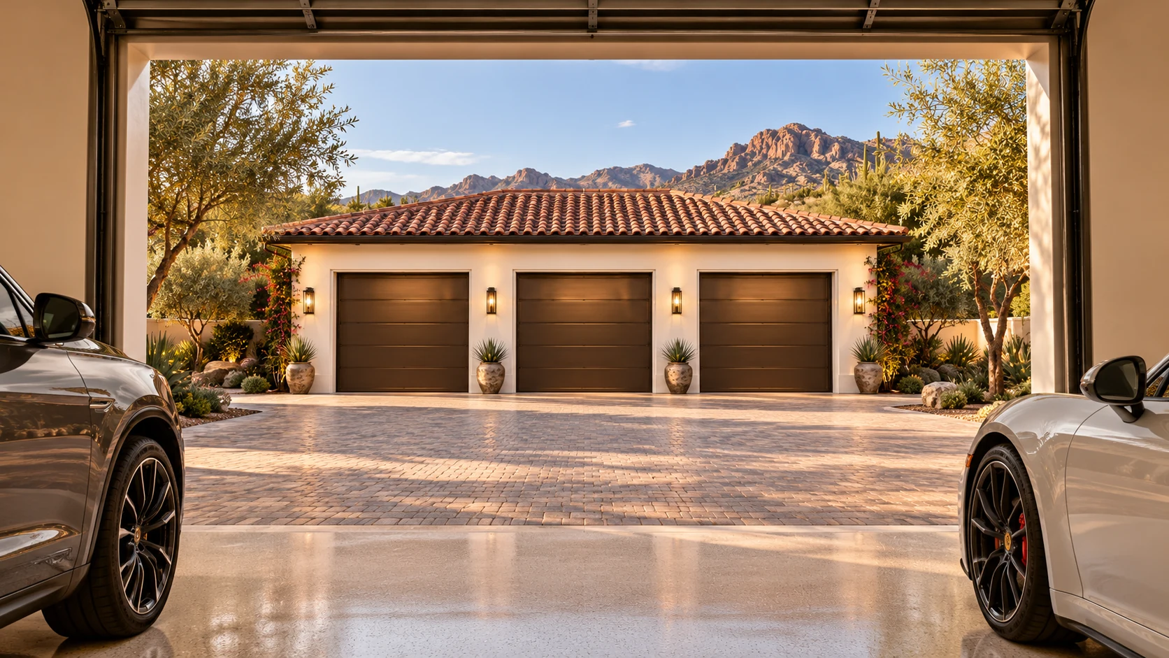 Courtyard Six architectural concept — interior reverse