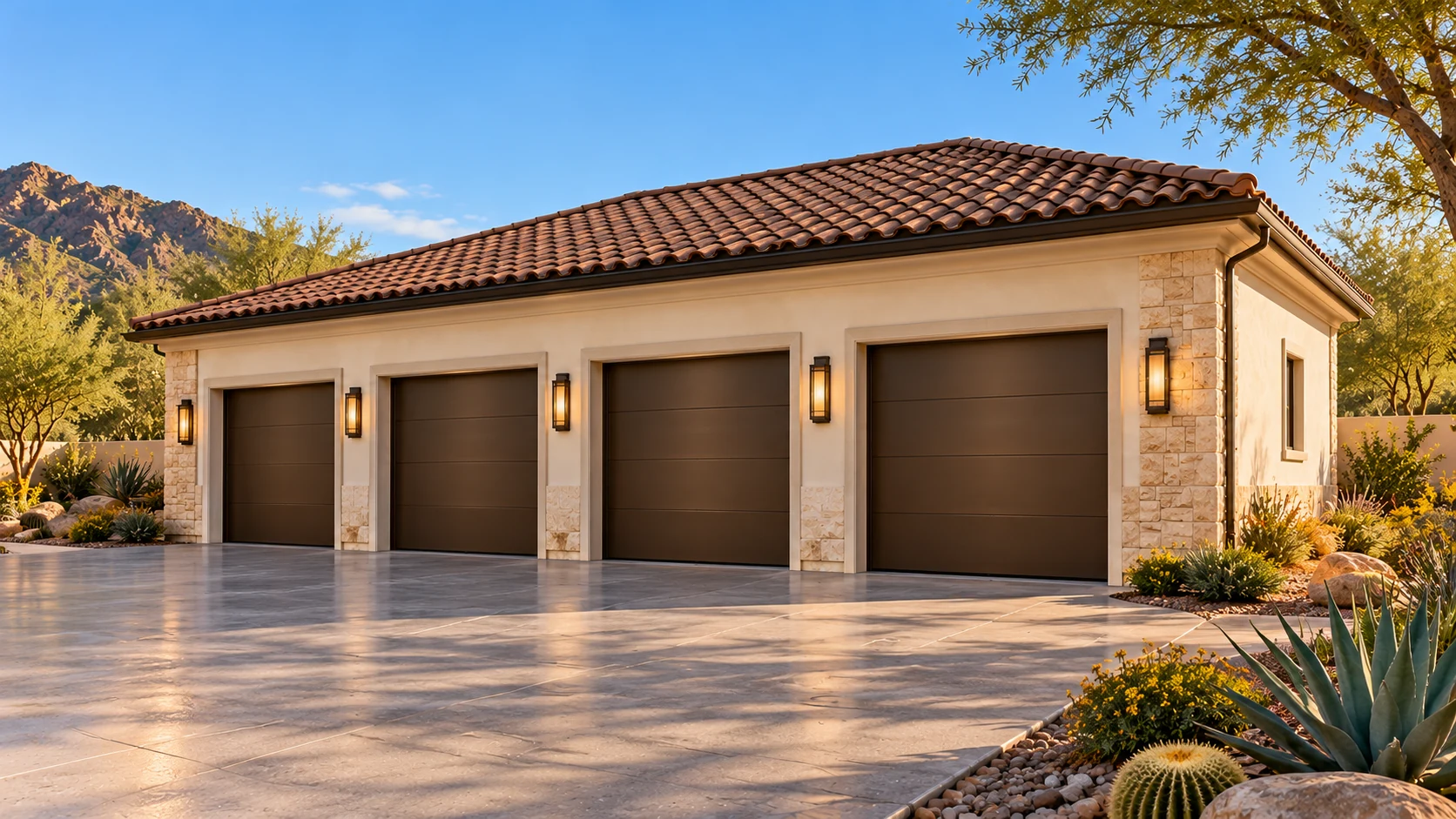 The Quartet architectural concept — exterior front detail