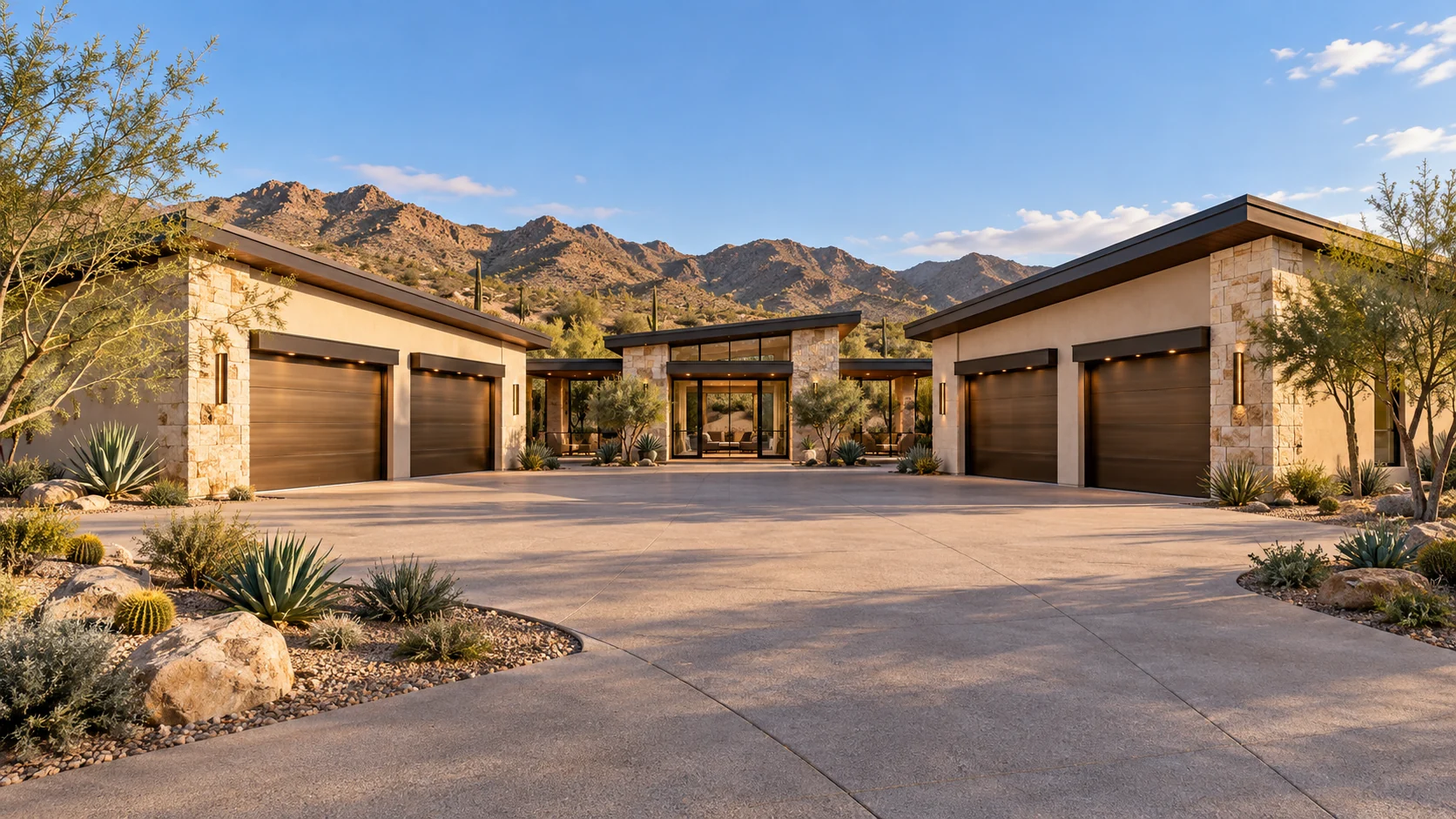 Crescent Collection — Front exterior concept rendering