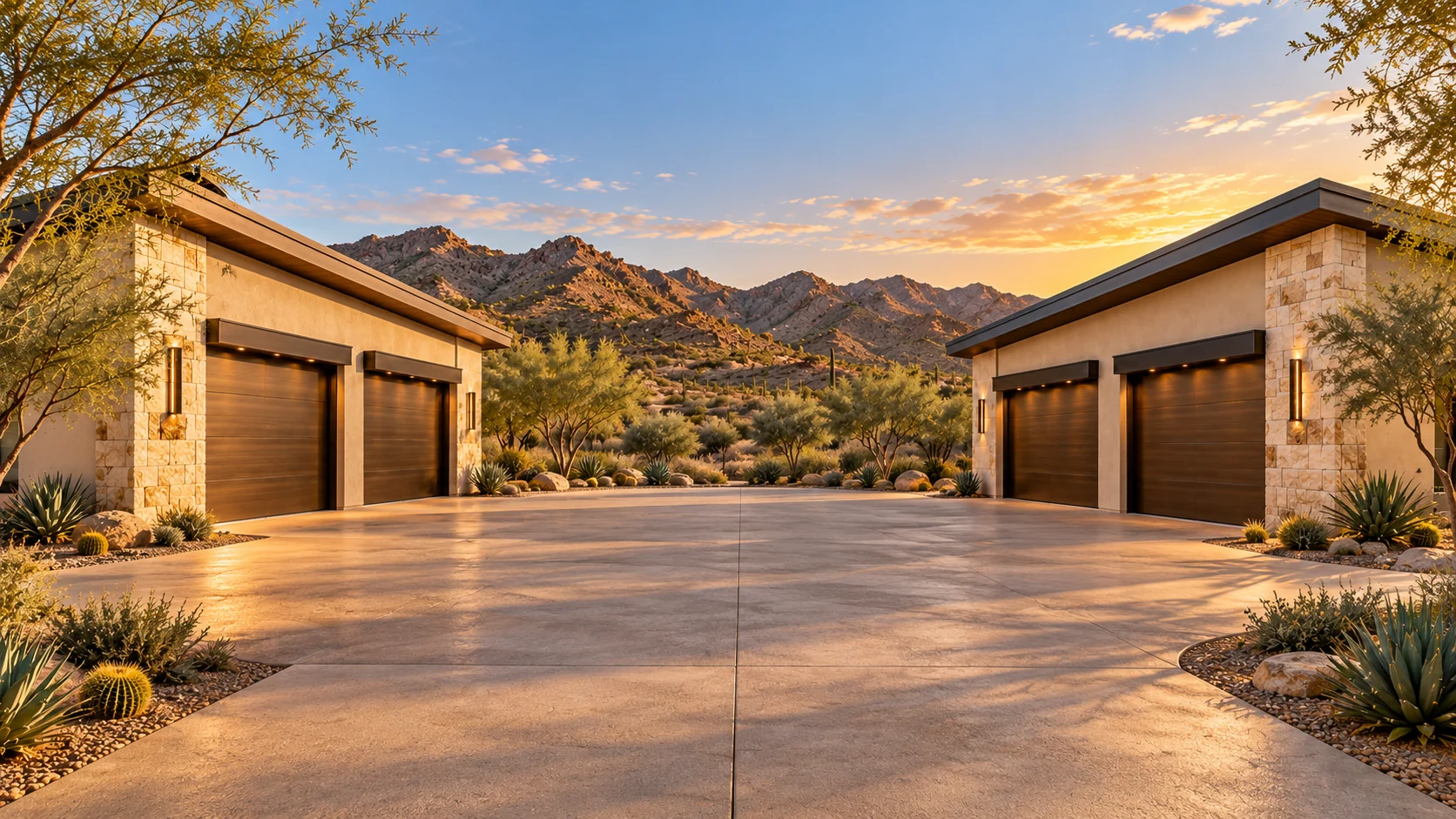 Crescent Collection — Courtyard from lounge concept rendering