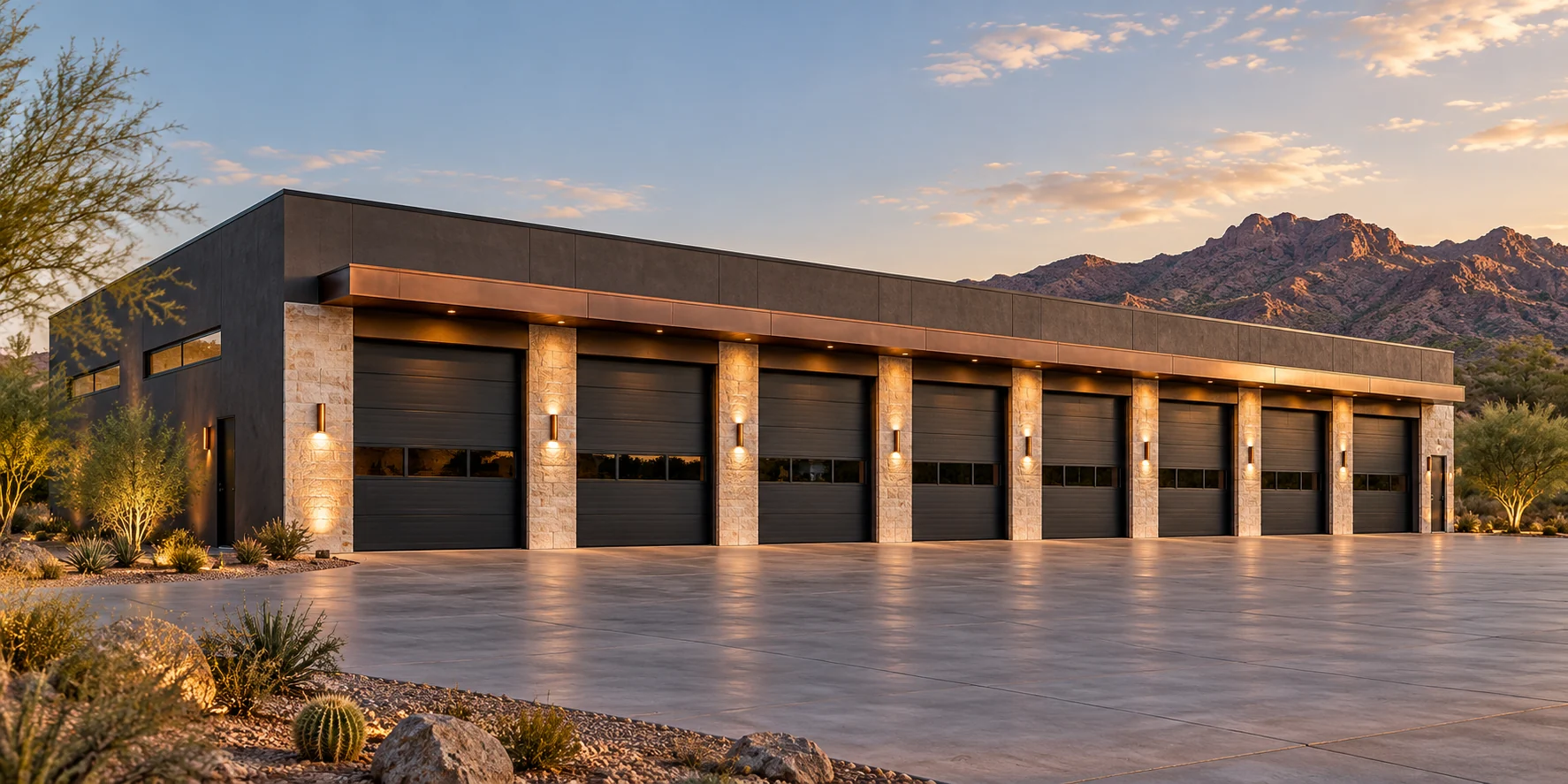Grand Prix Estate — Front exterior concept rendering