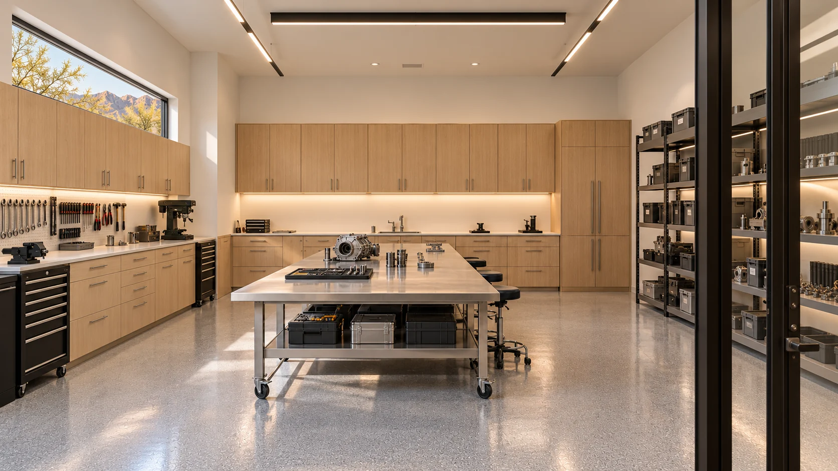 Precision House — Signature feature concept rendering