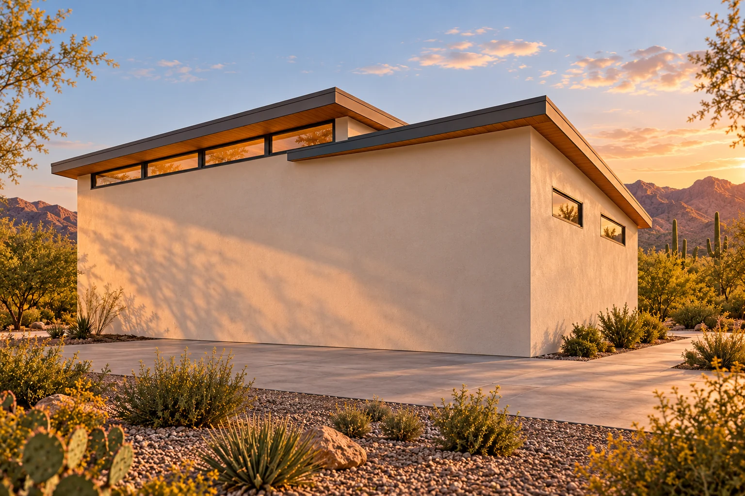 Sawtooth — Rear exterior concept rendering