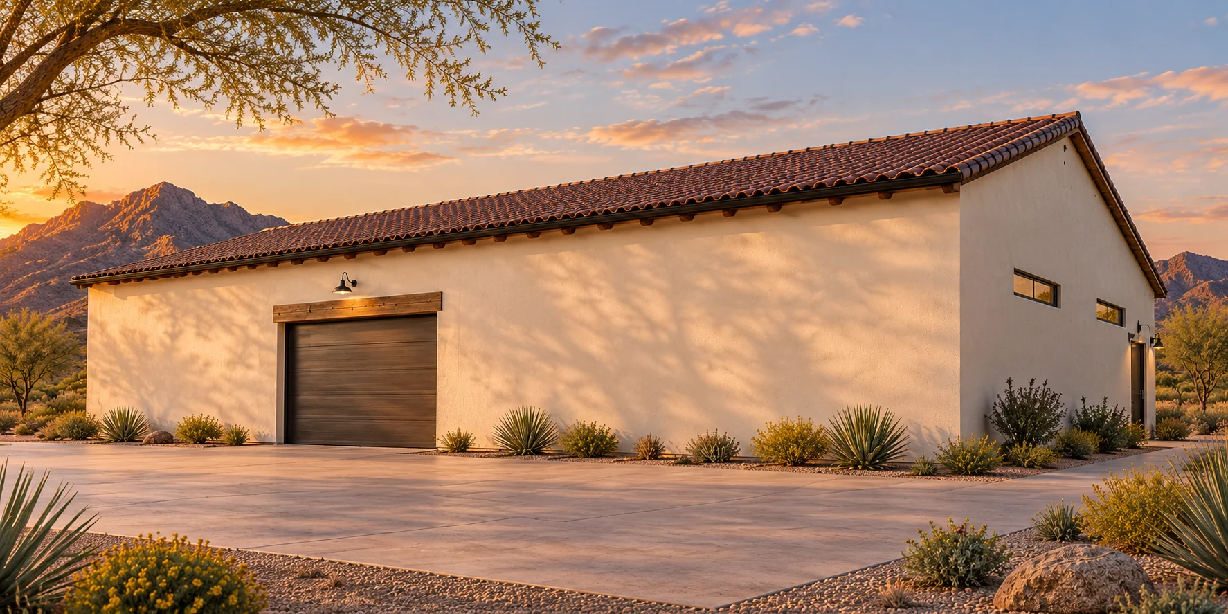 The Craftsman Estate — Rear exterior concept rendering