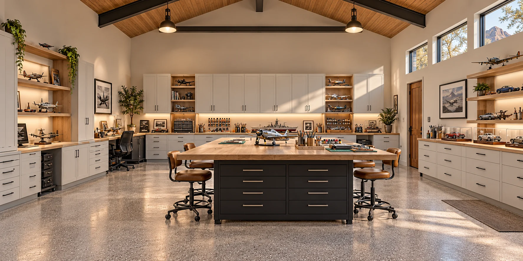 The Craftsman Estate — Alternate interior concept rendering