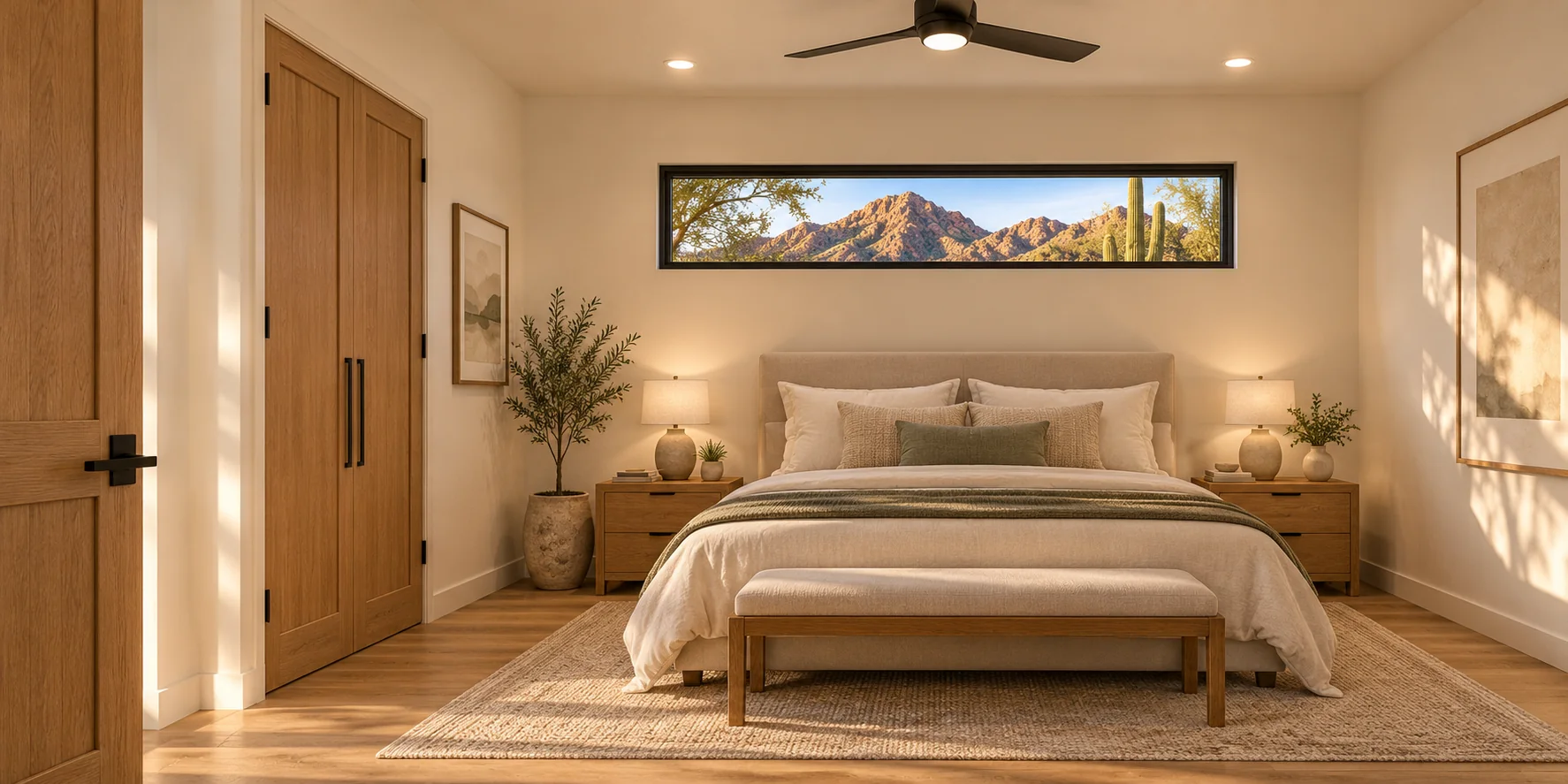 Guest Lane — guest bedroom concept rendering