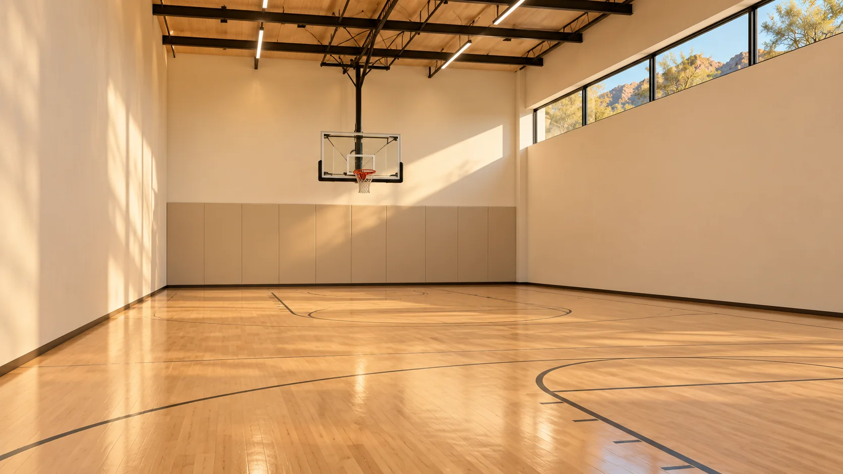 Home Court — practice detail concept rendering