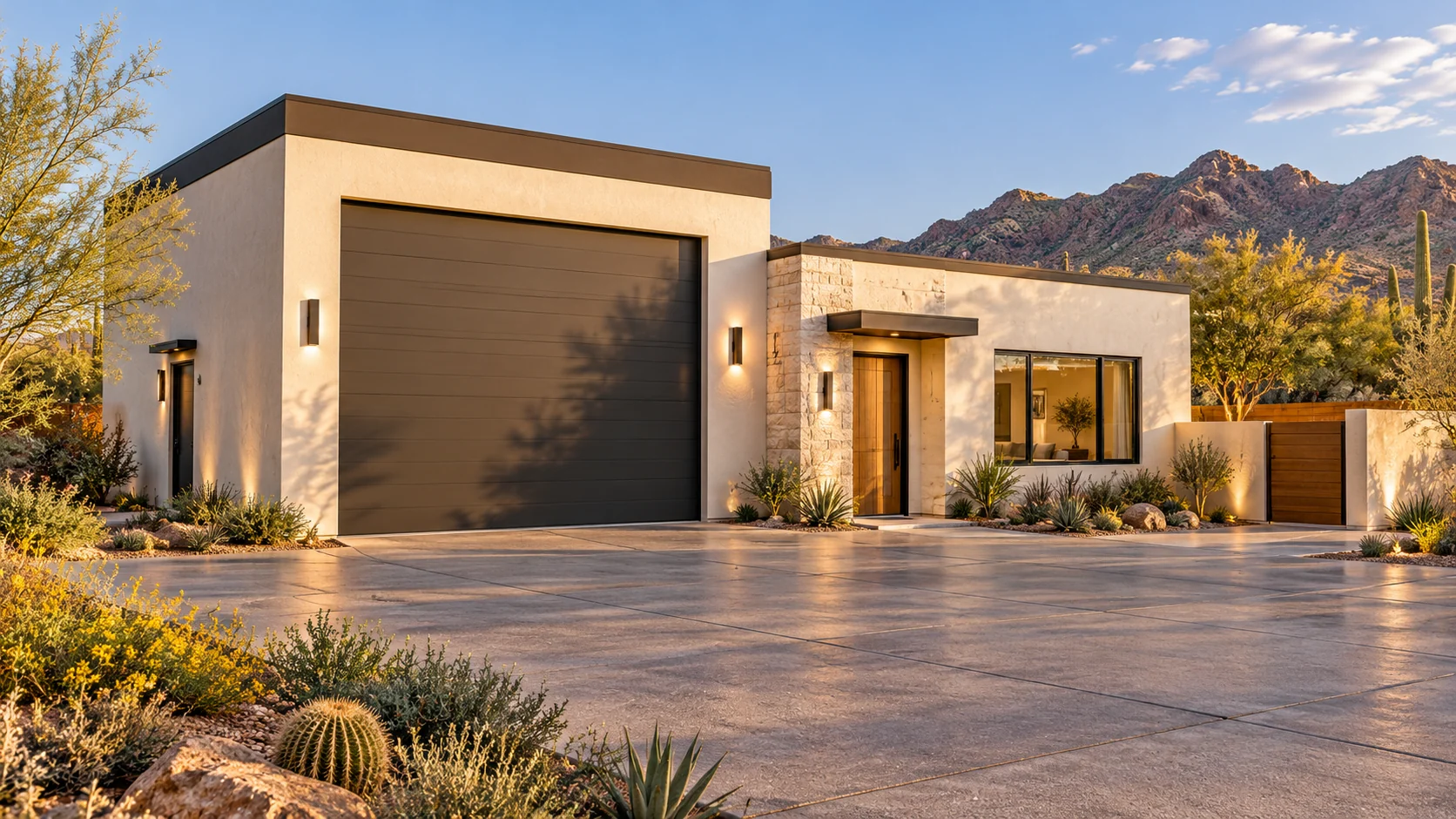 Coach & Casita — exterior front architectural concept