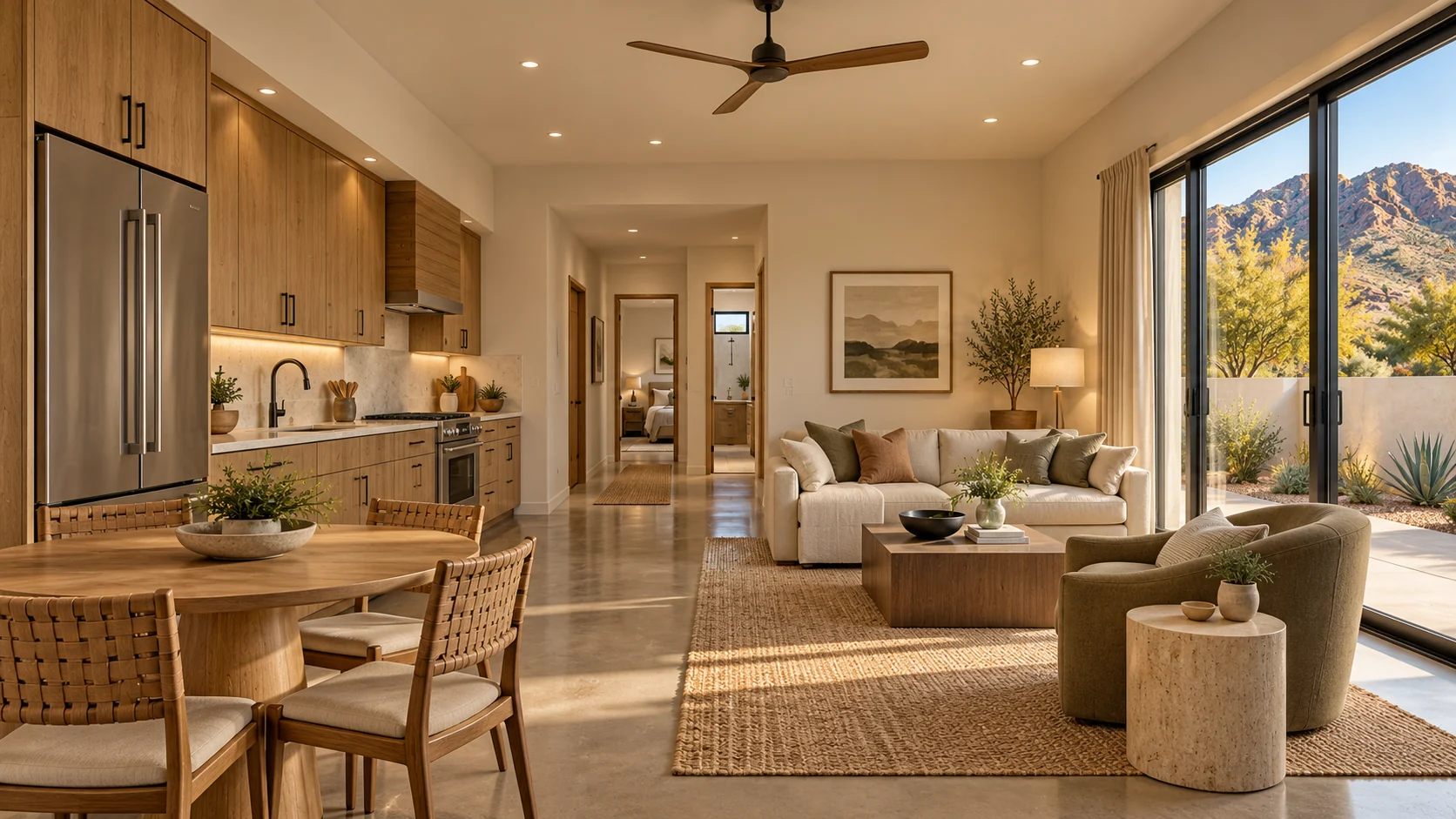 Coach & Casita — living kitchen architectural concept