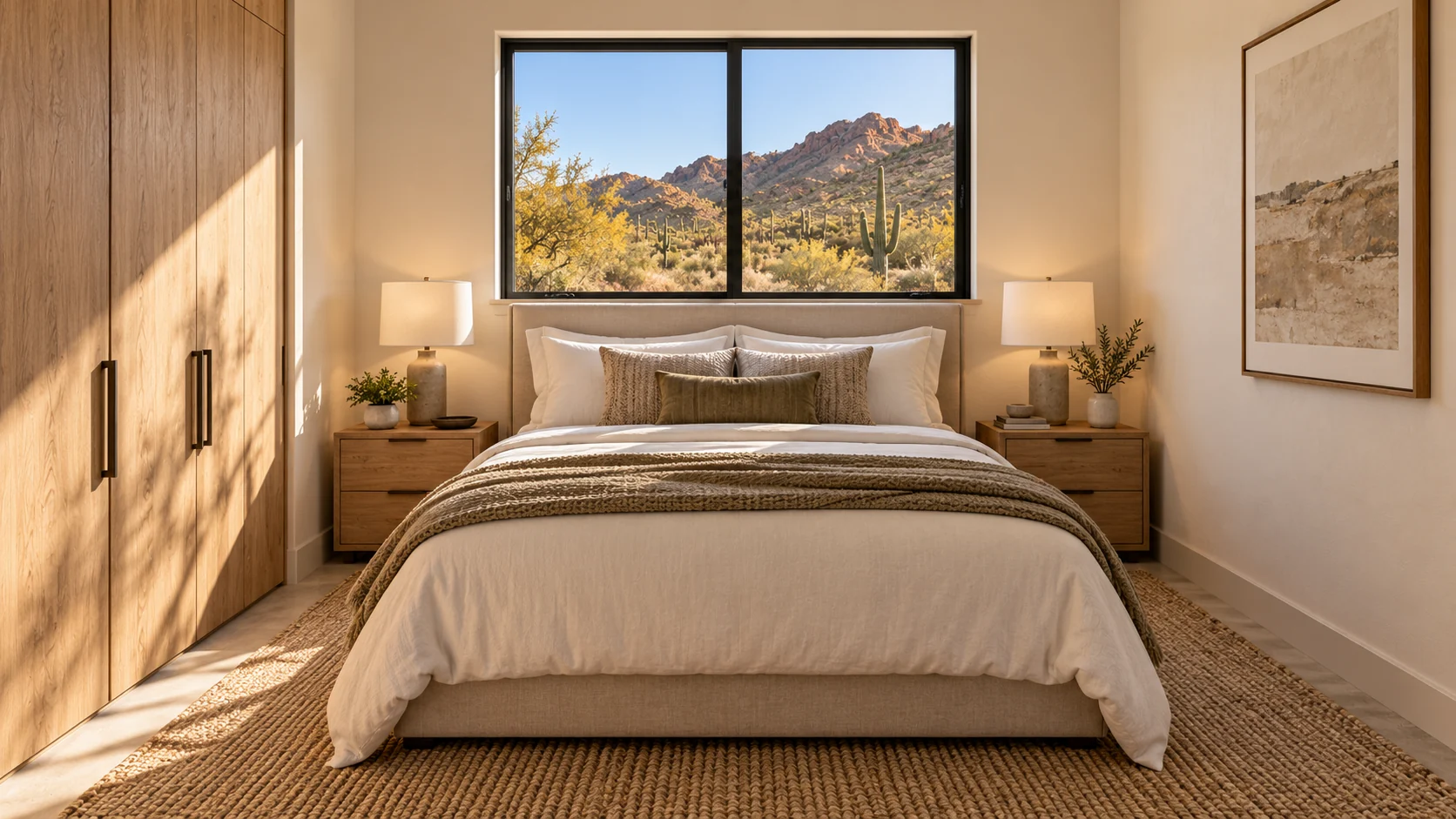 Double Horizon — guest bedroom architectural concept