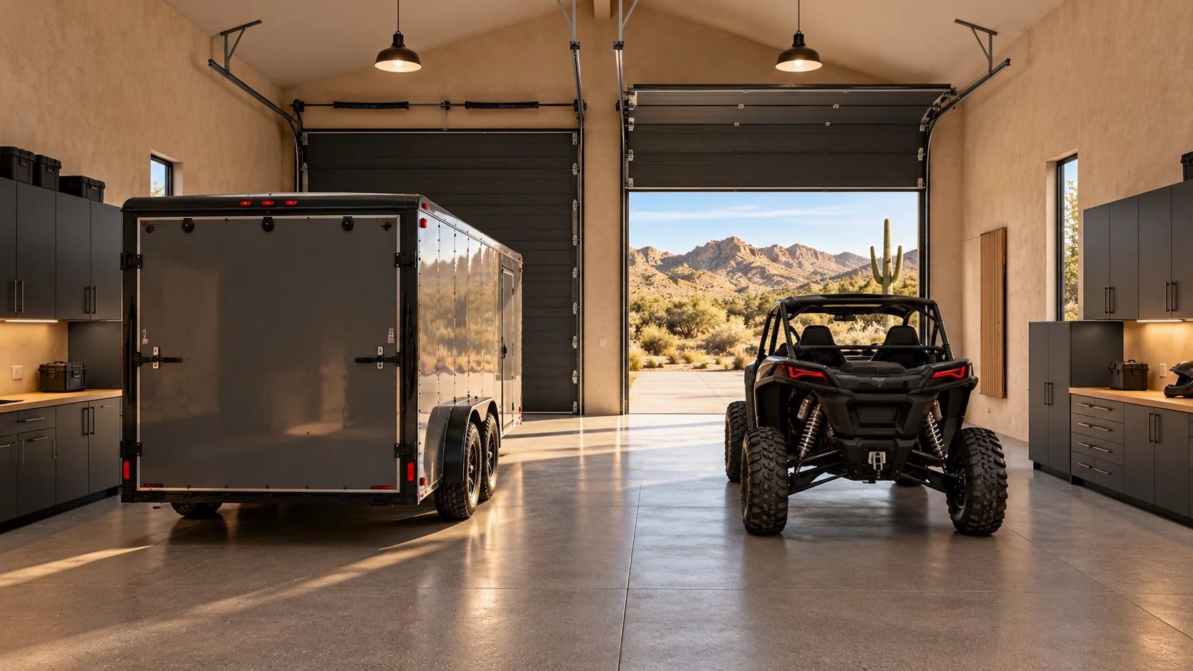 Dune Base — loading bays architectural concept