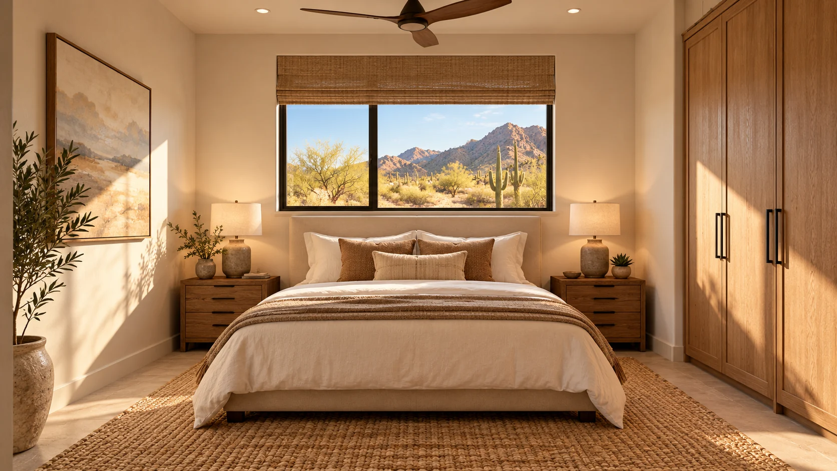 Family Compound — guest bedroom architectural concept