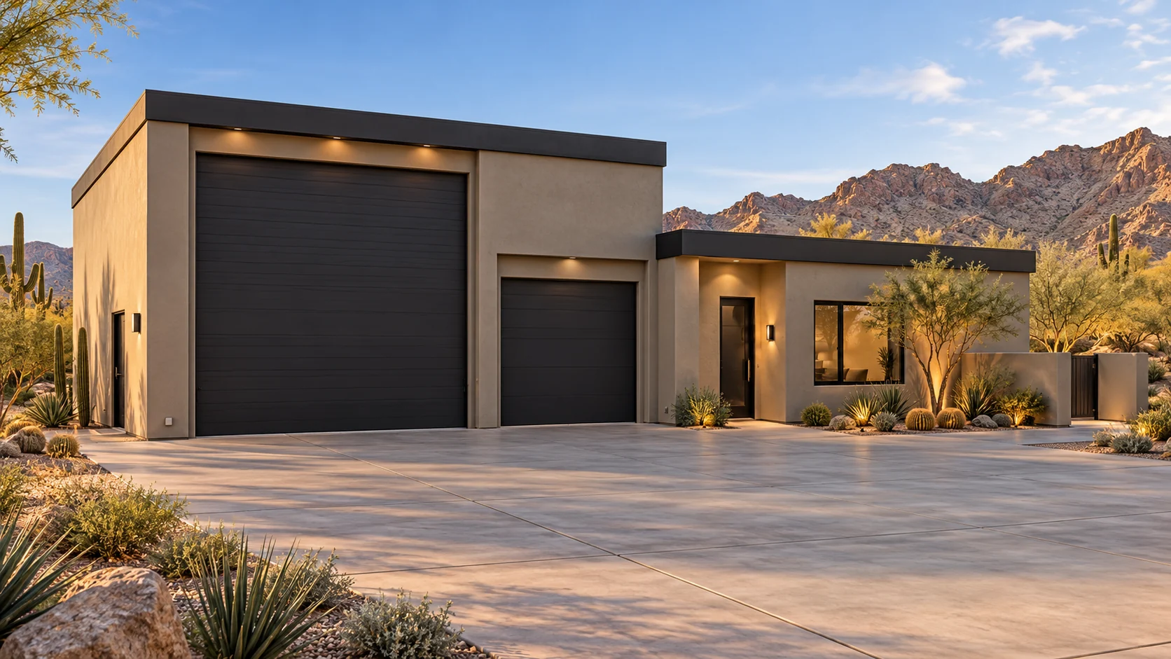 The Arrival Court — exterior front architectural concept
