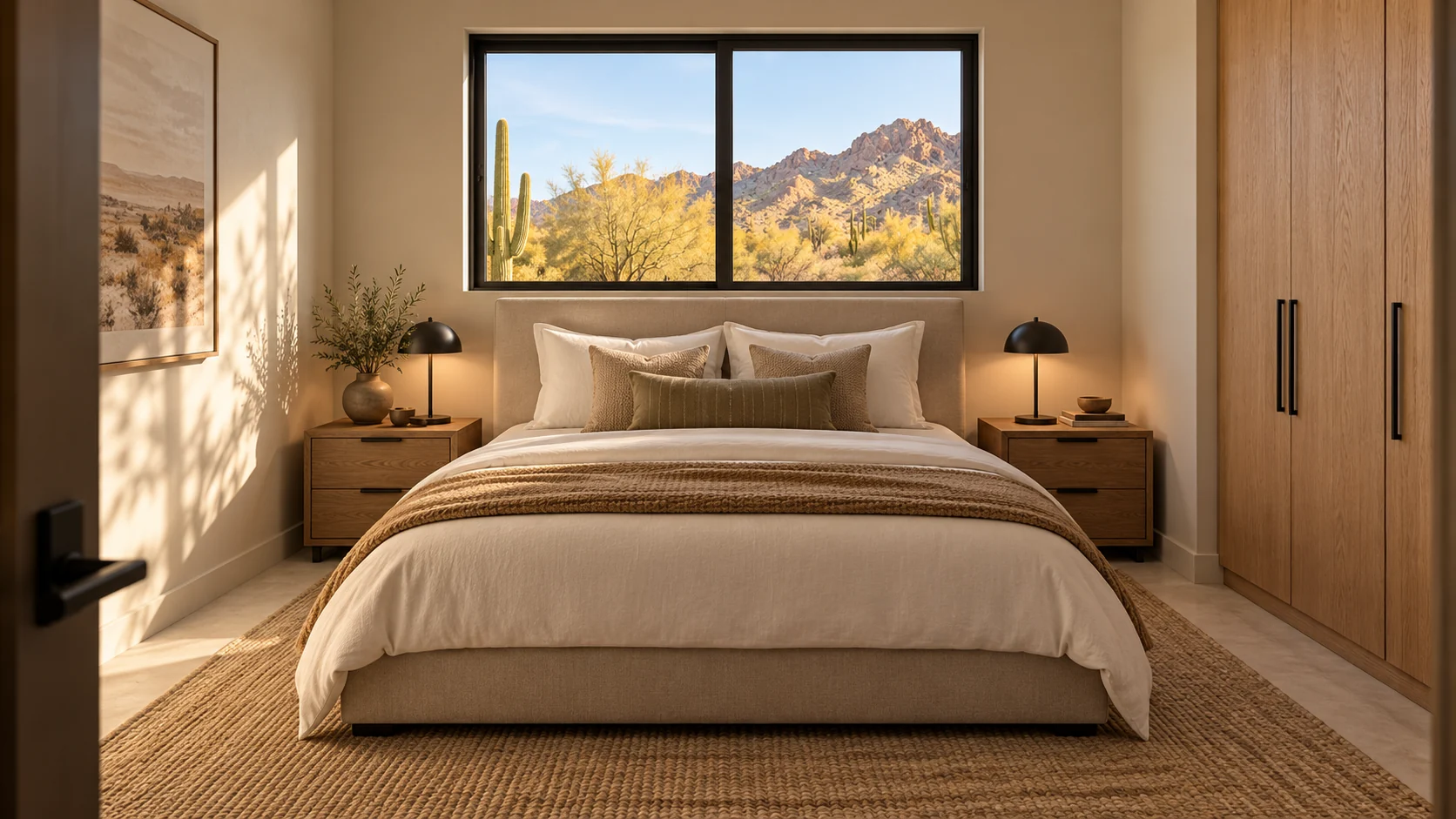 The Arrival Court — guest bedroom architectural concept