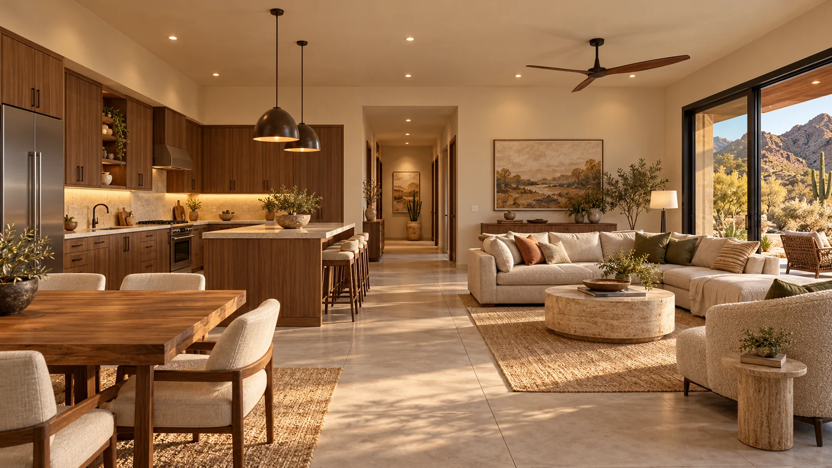 The Gathering Place — living kitchen architectural concept