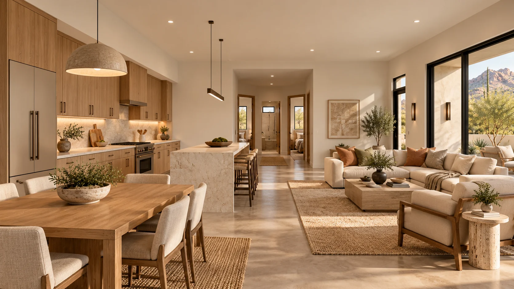 Two Generations — living kitchen architectural concept