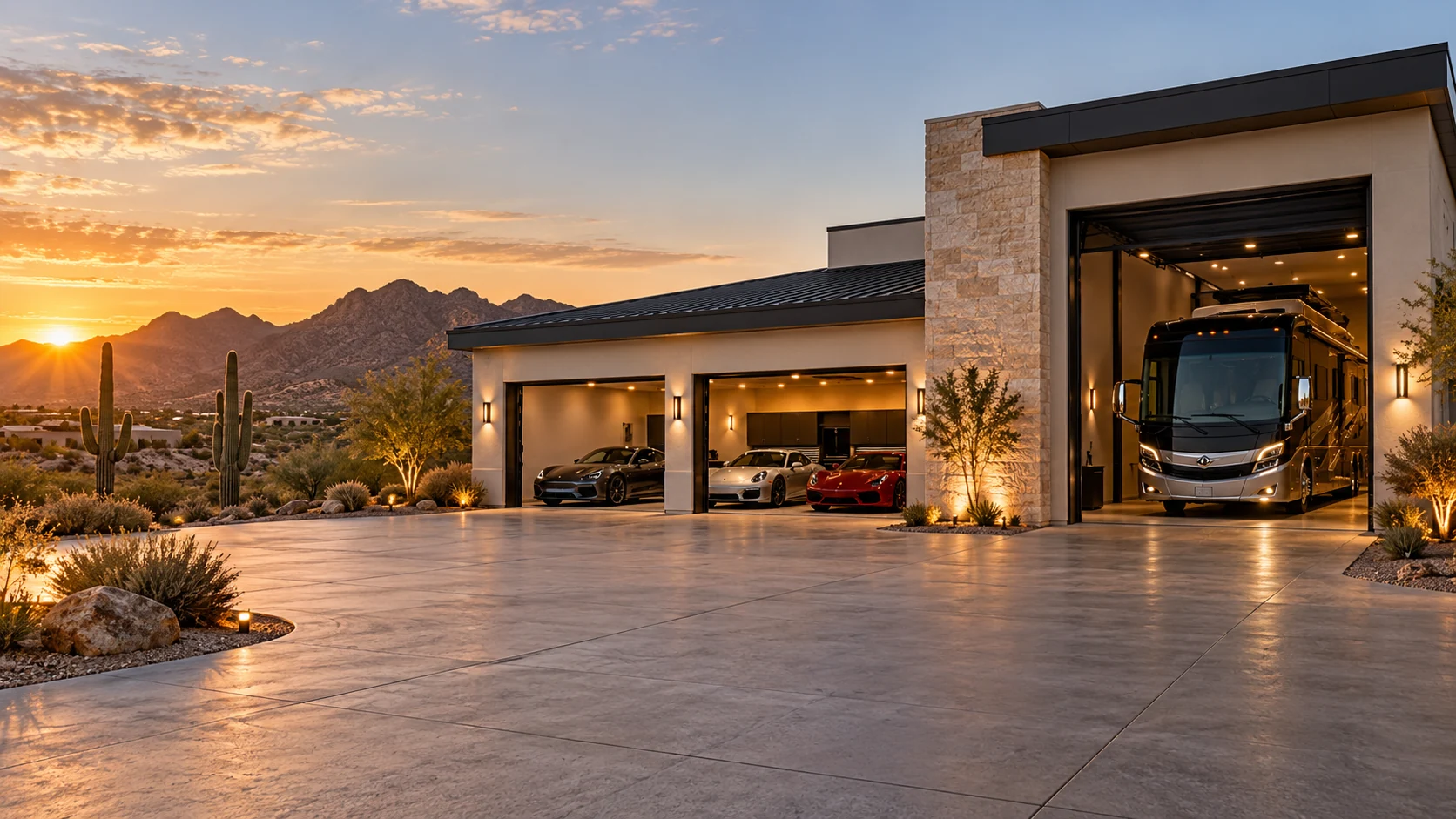 RV garages architectural inspiration