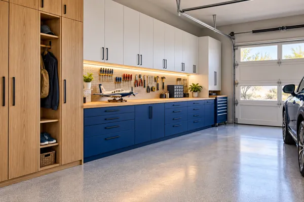 Maker Family architectural concept for garage inspiration