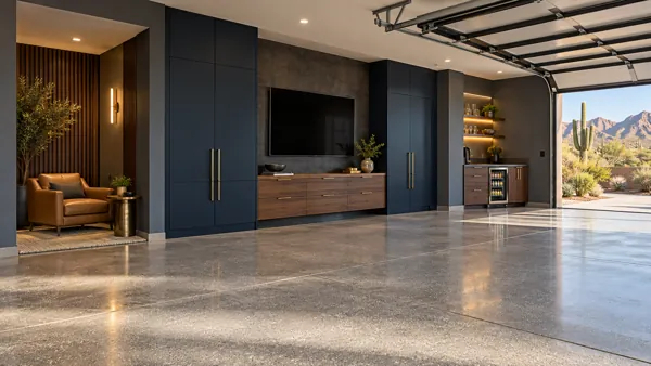 Blue Hour Club architectural concept for garage inspiration