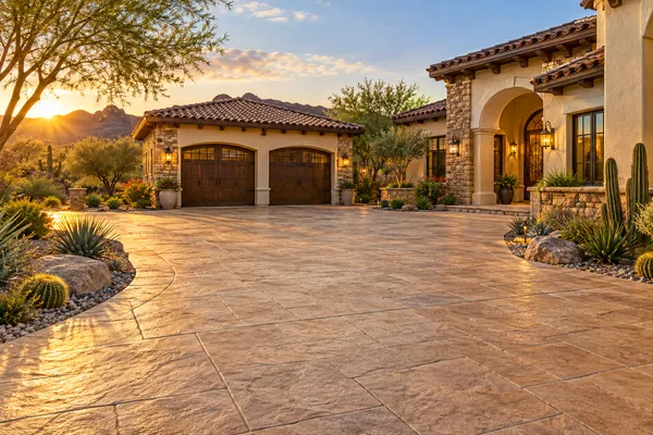 Canyon Stone Impression architectural concept for garage inspiration