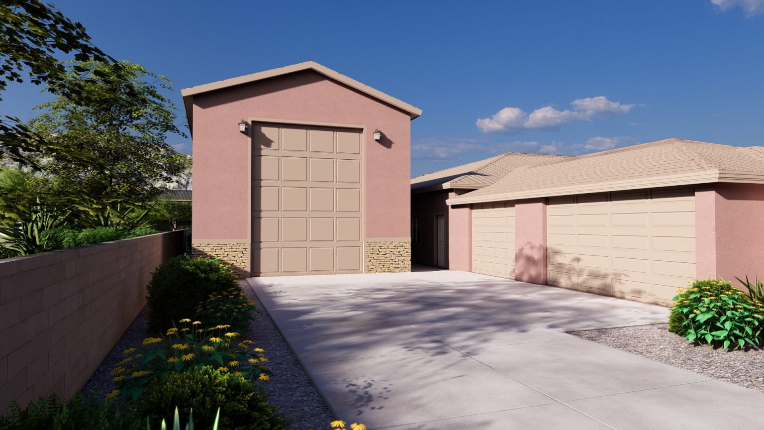 Average RV garage size Arizona Garage Builders